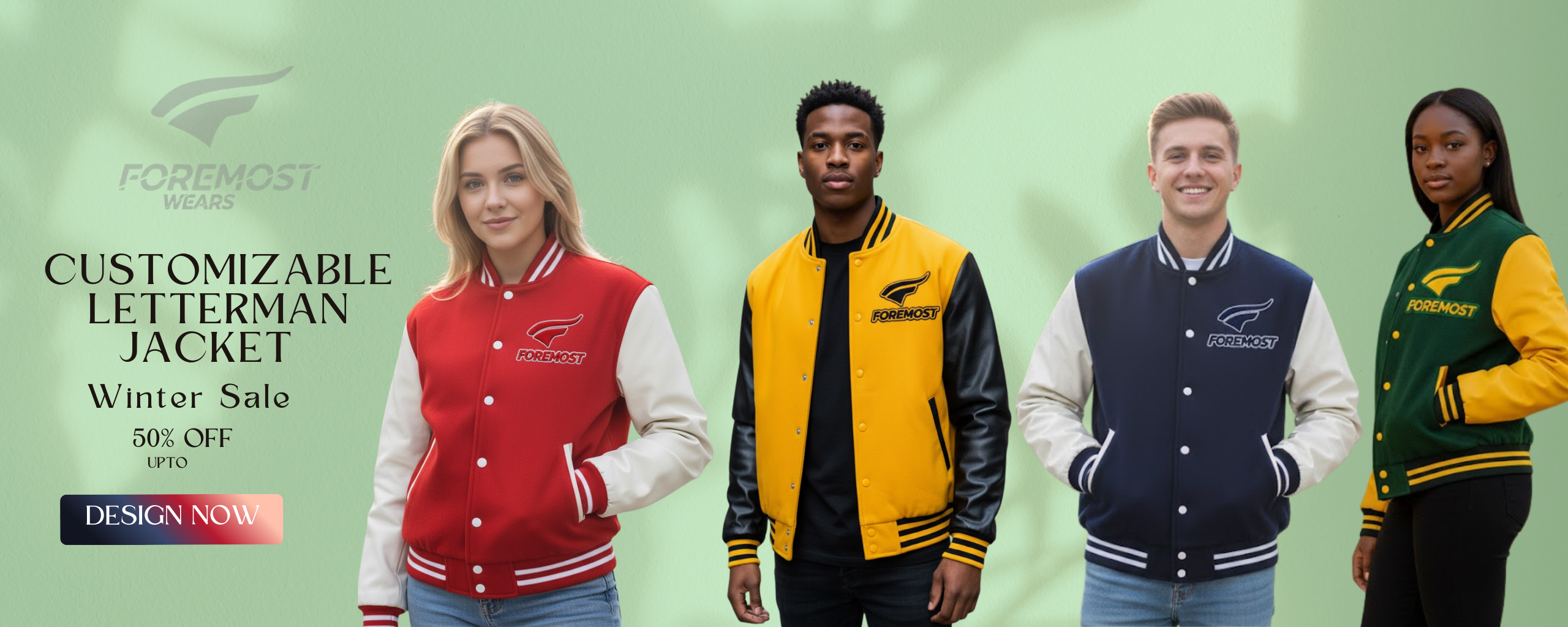 Customizable Letterman Jacket