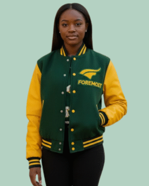 Lettermen Jacket - Olive