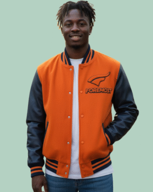 Lettermen Jacket - Orange